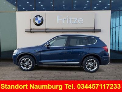 Gebraucht BMW X3 xLine 258 PS (189 kW) 2016 Blau SUV