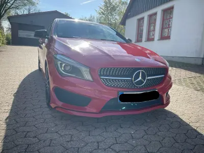 Gebraucht Mercedes CLA220 Shooting Brake AMG line 177 PS (130 kW) 2016 Rot Kombi