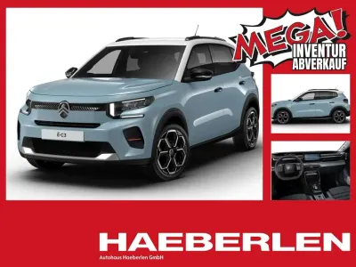 Neu Citroën e-C3 83 kW (113 PS) 2025 Montecarlo blau Limousine