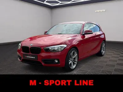 Gebraucht BMW 116 Sport Line 116 PS (85 kW) 2015 Rot Kleinwagen