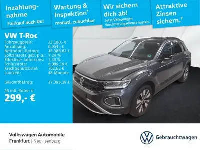 Gebraucht VW T-Roc Goal 116 PS (85 kW) 2025 Grau SUV