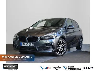 Gebraucht BMW 218 Active Tourer Sport Line 140 PS (102 kW) 2019 Mineralgrau Van / Kleinbus