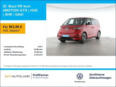 Gebraucht VW ID. Buzz GTX 250 kW (340 PS) 2025 Rot Van / Kleinbus