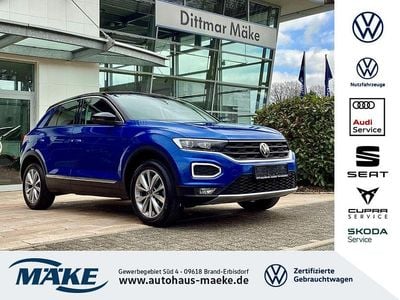 Gebraucht VW T-Roc Style 150 PS (110 kW) 2021 Blau SUV