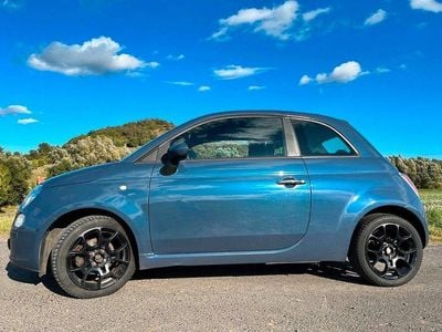 Usata Fiat 500C 86 CV (63 kW) 2011 Blu Cabrio