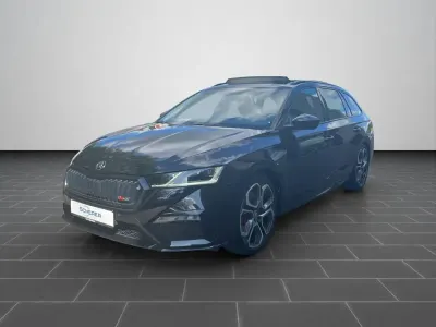 Gebraucht Skoda Octavia RS 245 PS (180 kW) 2021 Schwarzmagic perleffekt (metallic) Kombi