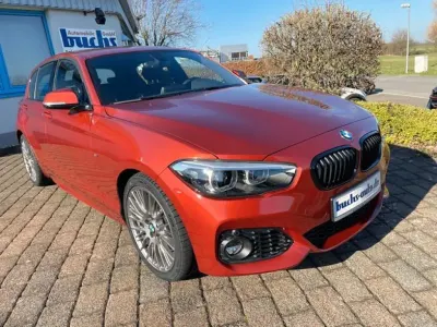 Brugt BMW 118 M Sport 136 HK (100 kW) 2019 Orange Hatchback