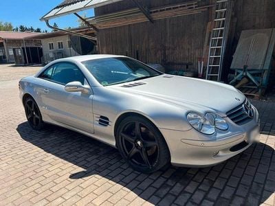Brugt Mercedes SL500 306 HK (225 kW) 2001 Sølv Cabriolet