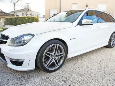 Gebraucht Mercedes C63 AMG AMG 457 PS (336 kW) 2014 Weiß Limousine