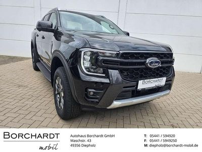 Neu Ford Ranger Wildtrack 281 PS (206 kW) 2026 Obsidianschwarz metallic Pickup