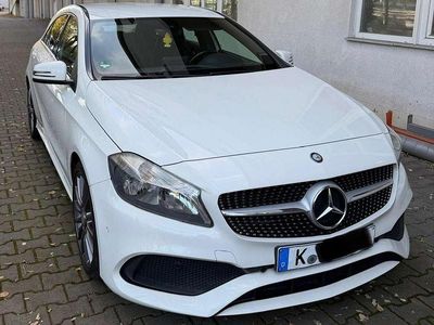 Gebraucht Mercedes A200 AMG line 156 PS (114 kW) 2016 Weiß Limousine