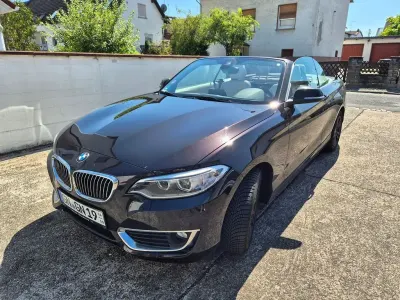 Gebraucht BMW 218 Luxury Line 136 PS (100 kW) 2016 Braun Cabrio