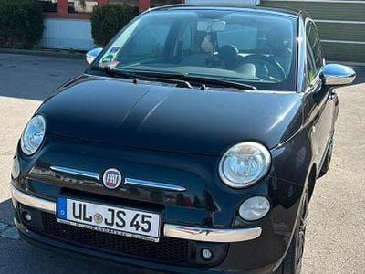 Gebraucht Fiat 500 Lounge 101 PS (74 kW) 2010 Schwarz Kleinwagen