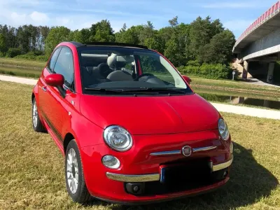 Gebraucht Fiat 500C Lounge 69 PS (50 kW) 2013 Rot Cabrio