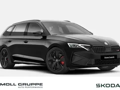 Ny Skoda Octavia RS 265 HK (194 kW) 2025 Röd Kombi