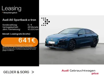 Gebraucht Audi A6 e-tron Edition .1 210 kW (286 PS) 2025 Malpeloblau metallic Limousine