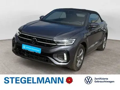 Gebraucht VW T-Roc Cabriolet R-line 150 PS (110 kW) 2023 Grau Cabrio