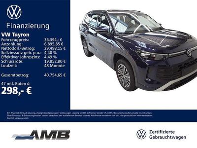 Gebraucht VW Tayron Life 150 PS (110 kW) 2025 Ultra violet metallic SUV