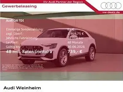 Ny Audi Q8 231 HK (169 kW) 2026 Hvid SUV