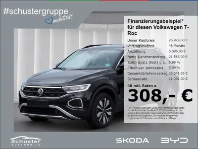 Gebraucht VW T-Roc Goal 150 PS (110 kW) 2025 Schwarz SUV
