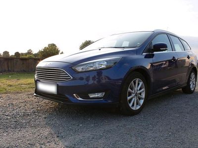 Gebraucht Ford Focus 125 PS (91 kW) 2016 Blau Kombi