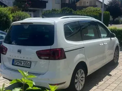 Gebraucht Seat Alhambra XCELLENCE 220 PS (161 kW) 2017 Weiß Van / Kleinbus