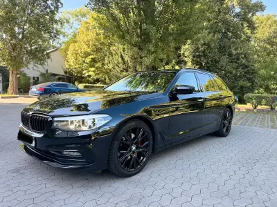 Gebraucht BMW 520 Sport Line 190 PS (139 kW) 2017 Schwarz Kombi