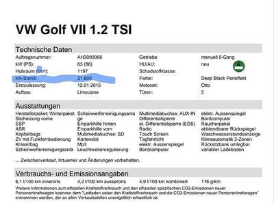 VW Golf VII