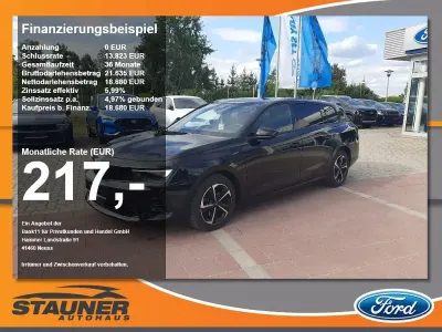 Gebraucht Opel Astra 131 PS (96 kW) 2025 Schwarz Kleinwagen
