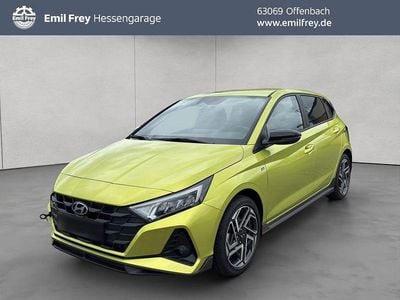 Gebraucht Hyundai i20 N Line 101 PS (74 kW) 2025 Lucid lime metallic Kleinwagen