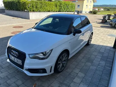 Gebraucht Audi A1 Sportback S-Line 86 PS (63 kW) 2014 Weiß Kleinwagen