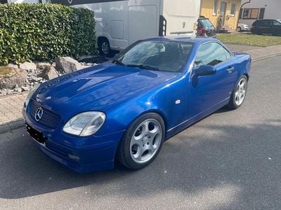 Gebraucht Mercedes SLK200 136 PS (100 kW) 1997 Blau Cabrio