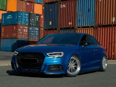 Używany Audi S3 Comfort 360 KM (264 kW) 2018 Niebieski Sedan/Limuzyna