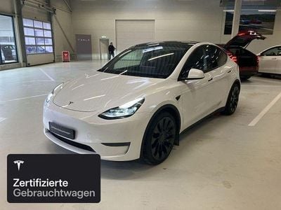 Weiß Gebraucht 2022 Tesla Model Y Performance SUV | 40.700 € (Fairer Preis)