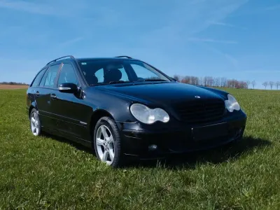 Brugt Mercedes C180 Elegance 143 HK (105 kW) 2006 Sort Stationcar