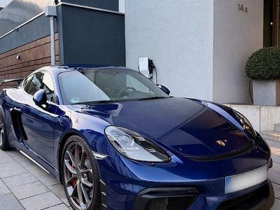 Gebraucht Porsche 718 Cayman GT4 420 PS (308 kW) 2020 Blau Coupé