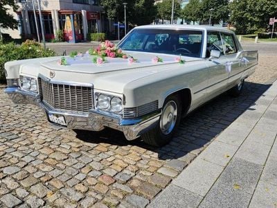 Gebraucht Cadillac Fleetwood Brougham 375 PS (275 kW) 1970 Weiß Limousine