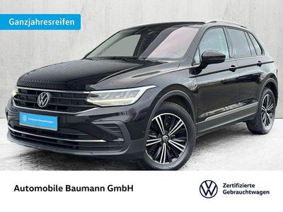 Gebraucht VW Tiguan Active 131 PS (96 kW) 2022 Schwarz SUV