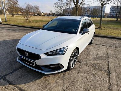 Usata Seat Leon FR 150 CV (110 kW) 2021 Bianco Station wagon