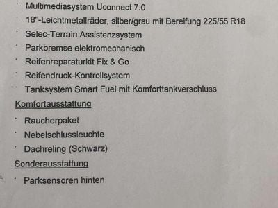 Gebraucht Jeep Compass Limited 120 PS (88 kW) 2018 SUV