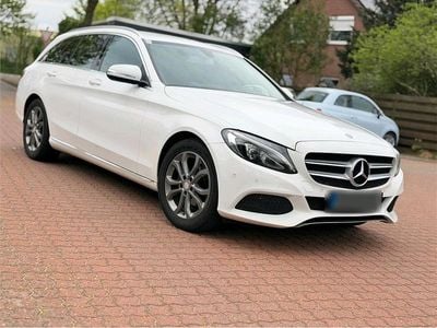 Occasion Mercedes C200 Avantgarde 136 PK (100 kW) 2015 Wit Stationwagen