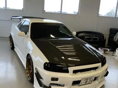 Gebraucht Nissan Skyline 450 PS (330 kW) 1999 Weiß Coupé