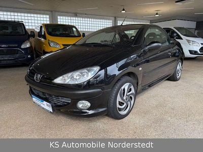 Usata Peugeot 206 CC 109 CV (80 kW) 2003 Nero Cabrio