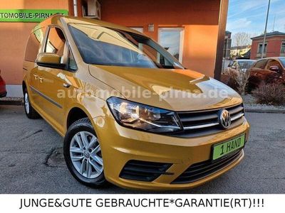 Gebraucht VW Caddy Trendline 102 PS (75 kW) 2017 Gelb Van / Kleinbus