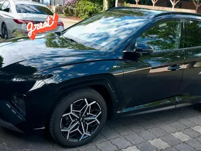 Gebraucht Hyundai Tucson N Line 180 PS (132 kW) 2023 Schwarz SUV