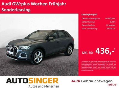 Second-hand Audi Q3 Advanced Plus 190 CP (139 kW) 2024 Gri SUV