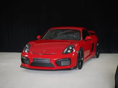 Brugt Porsche Cayman GT4 385 HK (283 kW) 2016 Rød Coupe