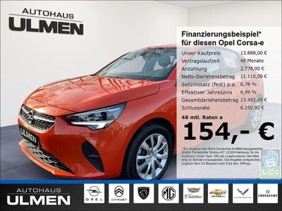 Orange Gebraucht 2022 Opel Corsa-e Edition Kleinwagen | 13.888 € (Guter Preis)