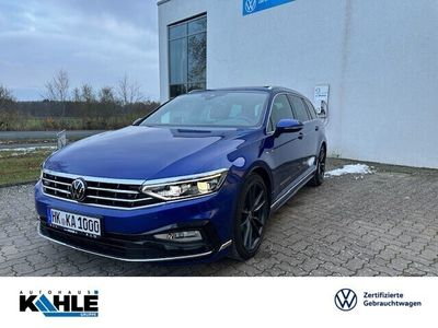 Blau Gebraucht 2023 VW Passat R-line Kombi | 47.350 €