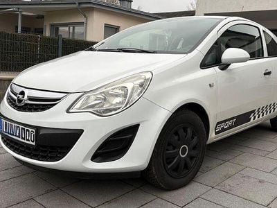 Gebraucht Opel Corsa Selection 69 PS (50 kW) 2012 Weiß Kleinwagen